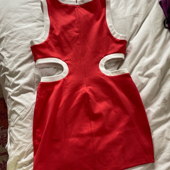 STAUD Dolce Mini Dress NWT - Picture 3 of 5